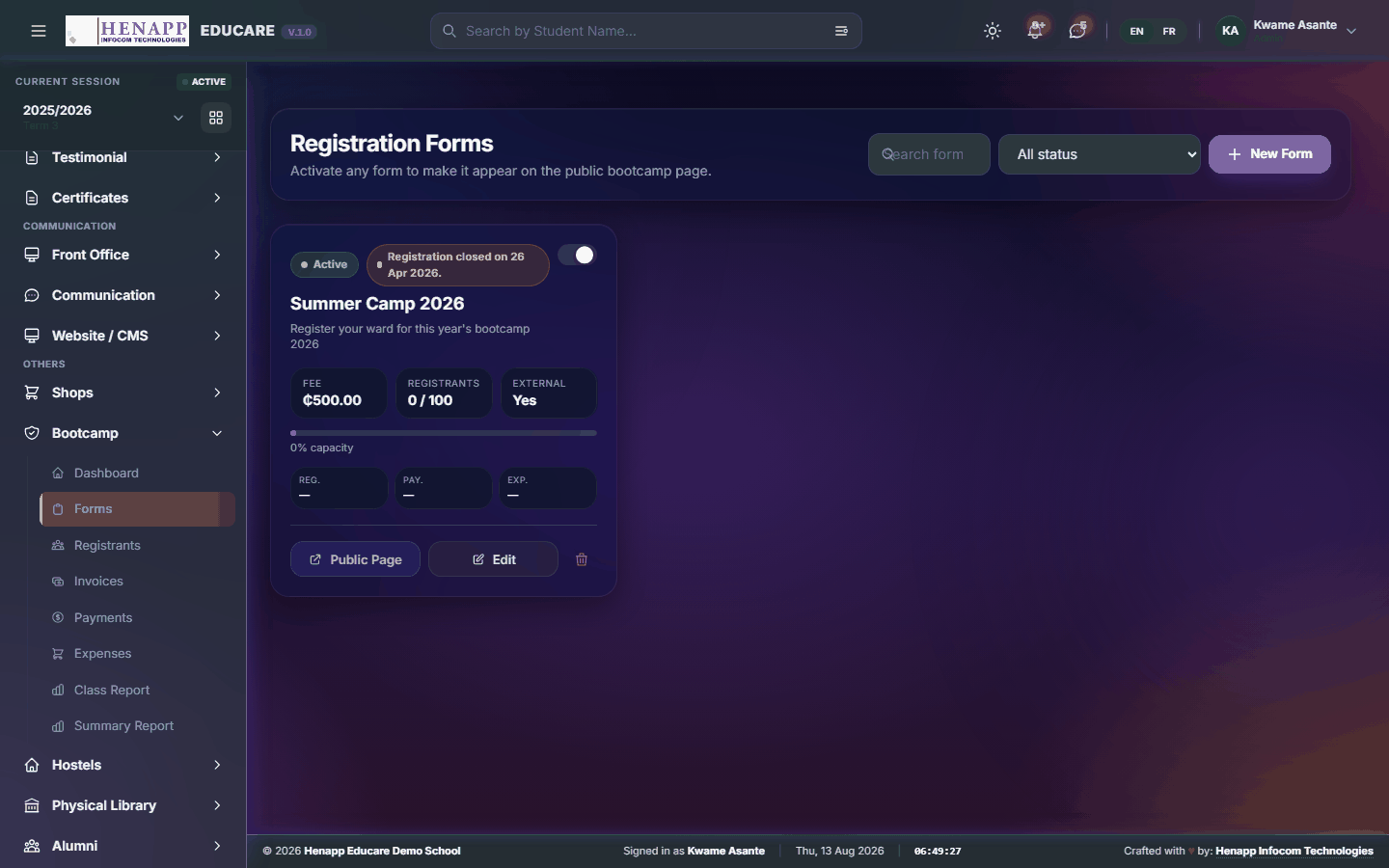 Forms — Bootcamp