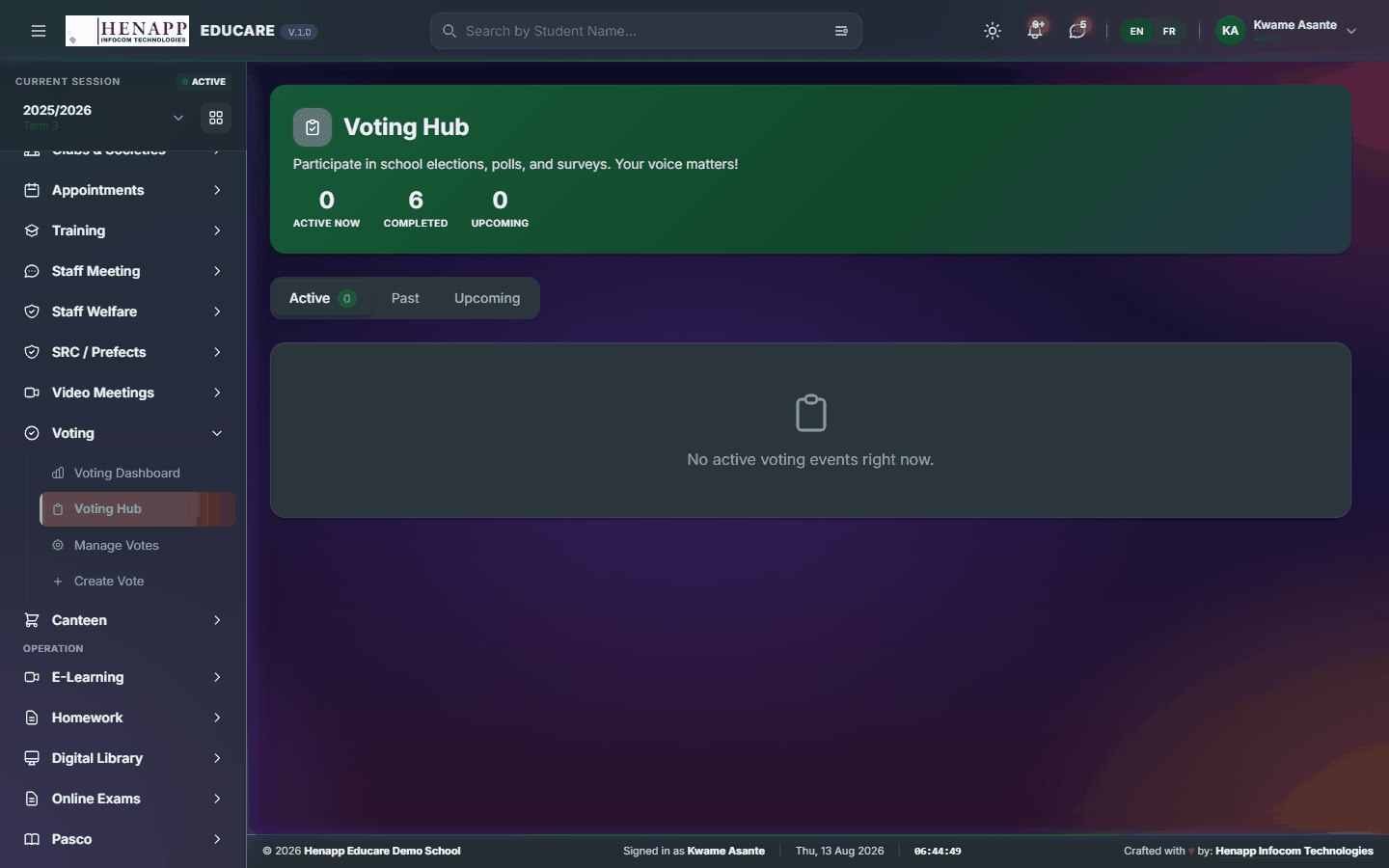 Voting Hub — Voting